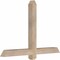Ekena Millwork Eugene Smooth Timber Gable Bracket, Douglas Fir, 48"W x 32"H x 3 1/2"D x 3 1/2"F, 16/12 Pitch GBW048X32X0404EUG00SDF - alternate 3